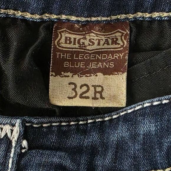 Big Star Maddie Skinny Jeans Women’s 32R Dark Wash - Picture 8 of 10